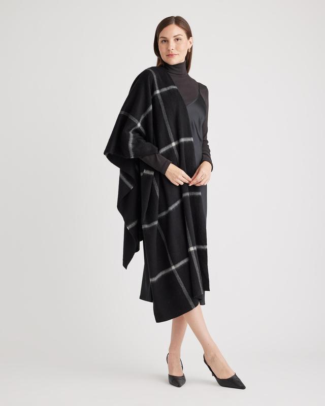 Mongolian Cashmere Plaid Wrap Product Image