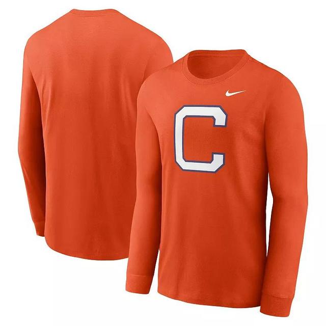 Mens Nike Clemson Tigers Alternate Logo Long Sleeve T-Shirt Product Image