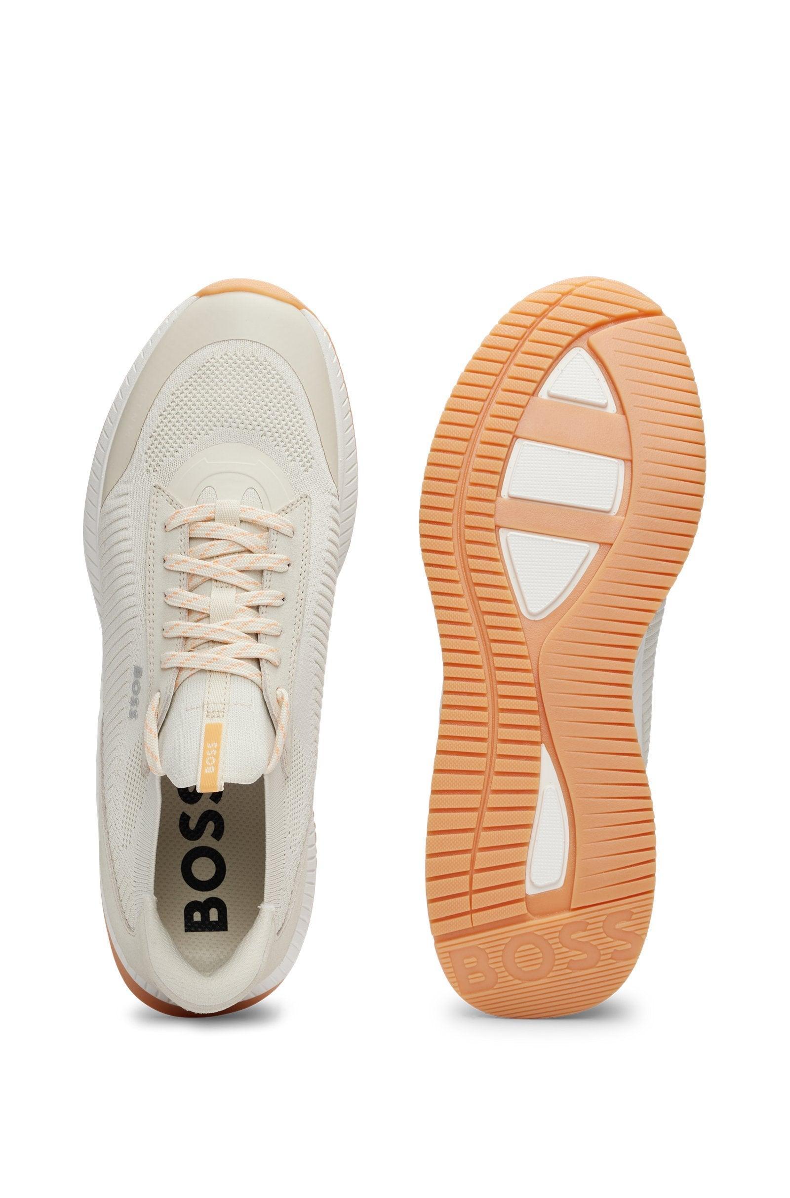 Boss Sock Trainers with Fishbone Sole Male Product Image