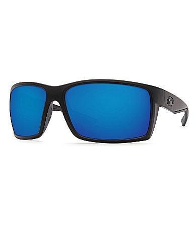 Costa Reefton Blackout Polarized Mirrored Rectangle Sunglasses Product Image