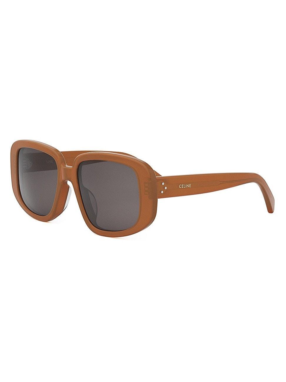 Womens Three Dots 55MM Geometric Sunglasses Product Image