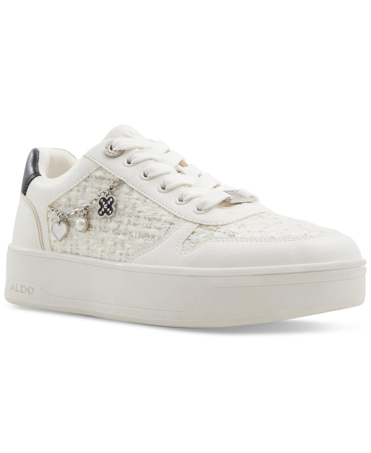 Aldo Womens Marisette Lace-Up Sneakers - White product image