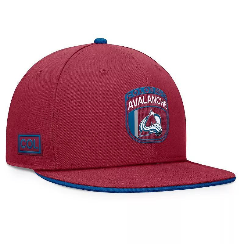 Mens Fanatics Burgundy Colorado Avalanche 2024 NHL Draft Snapback Hat Product Image