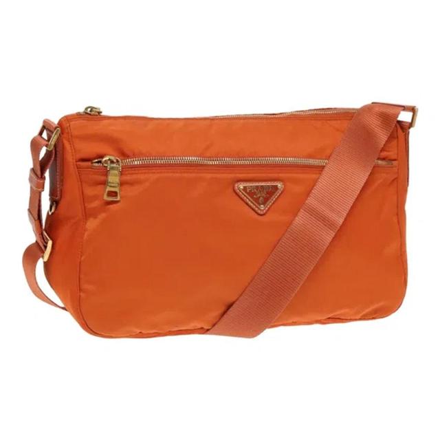 Tessuto Synthetic Shoulder Bag () In Orange Product Image