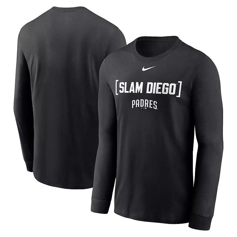 Mens Nike San Diego Padres Local Nickname Long Sleeve T-Shirt Product Image