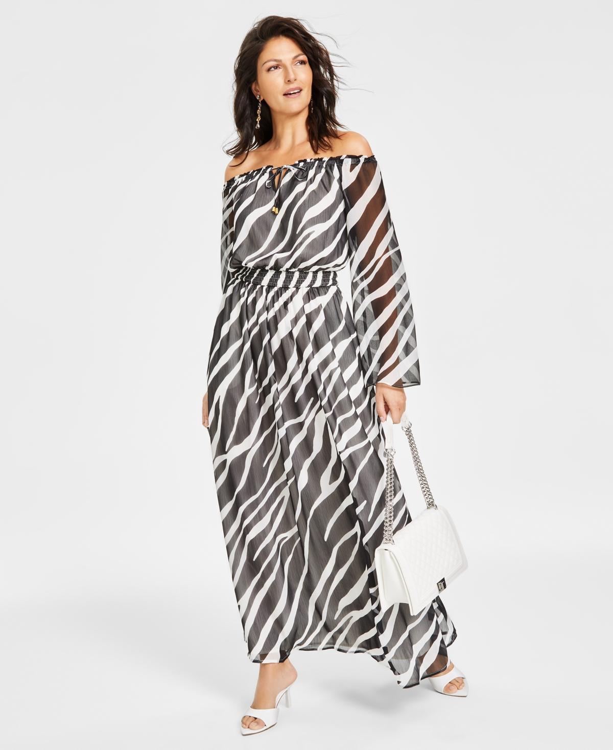 Women's Off-The-Shoulder Maxi Dress, Created for Macy's Product Image