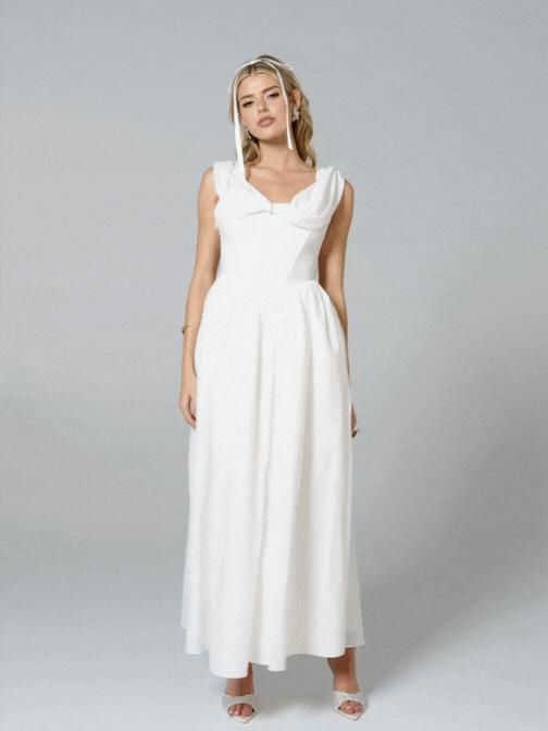 Vivian Dress (White) Product Image