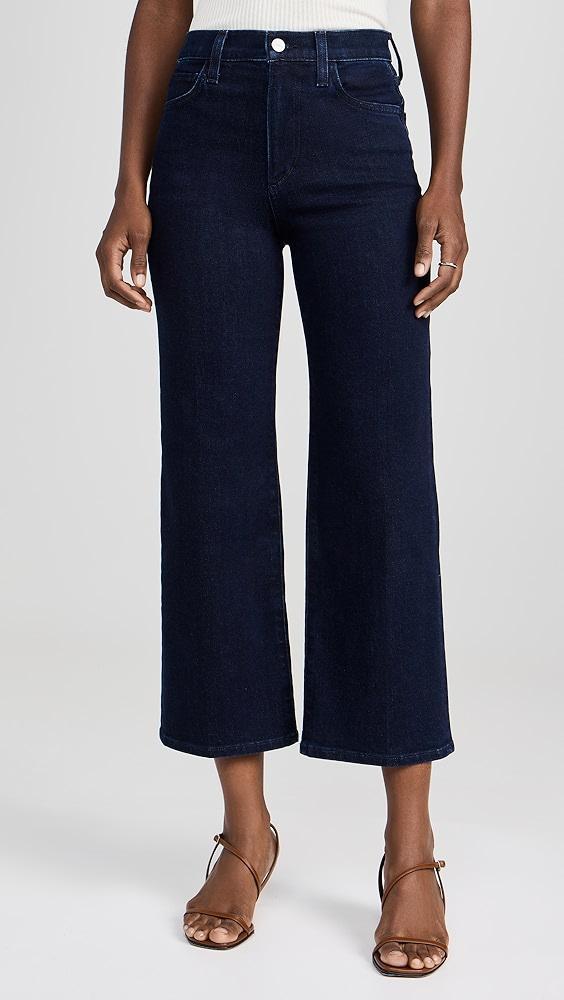 Joe's Jeans The Blake Cropped Wide Leg Jeans | Shopbop Product Image