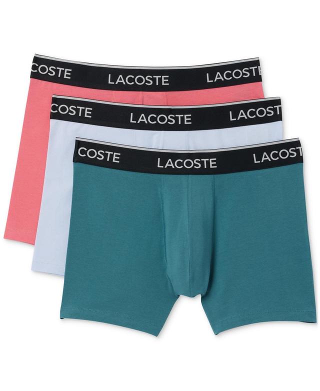 Lacoste Branded Waist Long Stretch Classic Boxer Briefs 3 Product Image