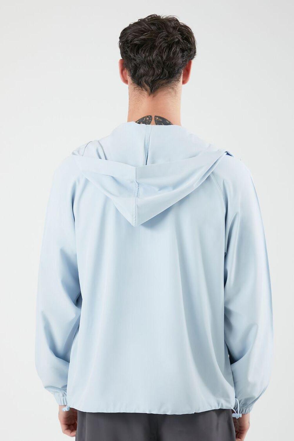 Hooded Raglan Zip-Up Jacket | Forever 21 Product Image