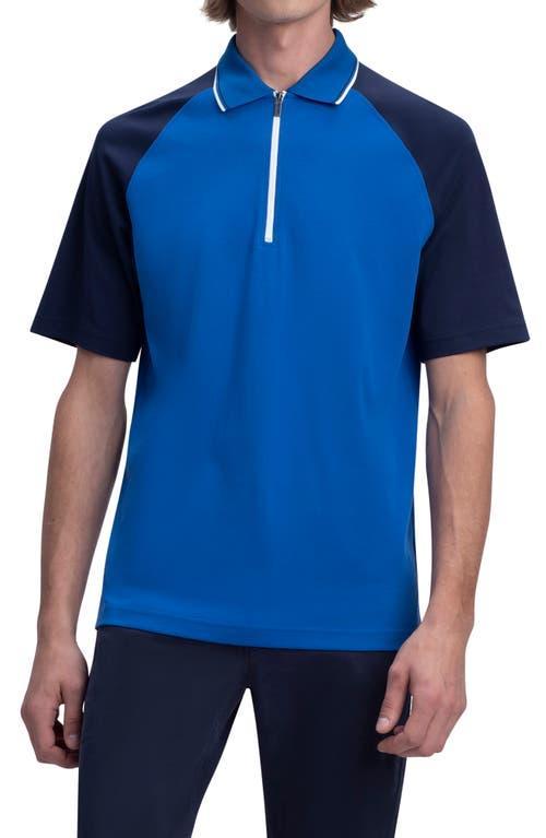 Bugatchi Raglan Quarter Zip Polo Product Image