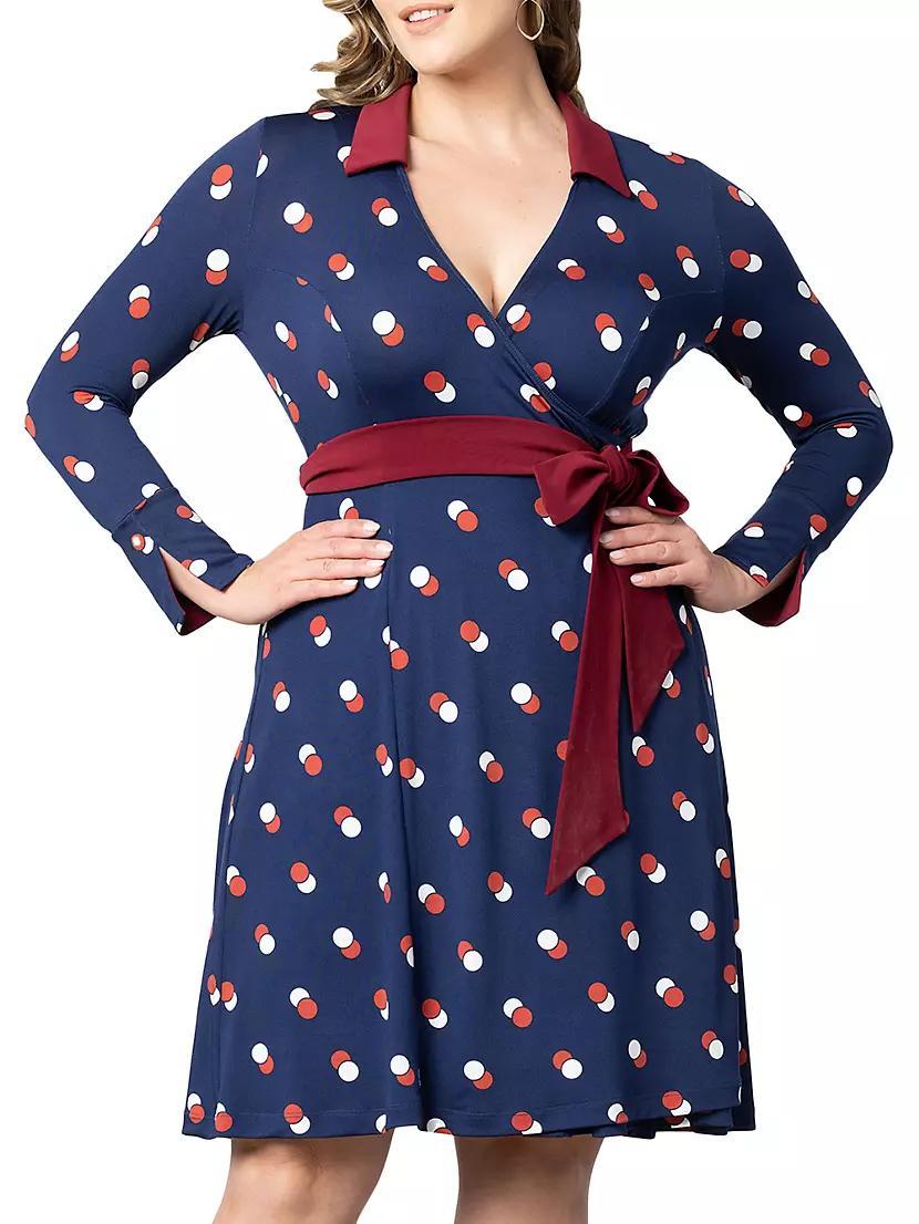 Plus Sophisticate Wrap Dress Product Image