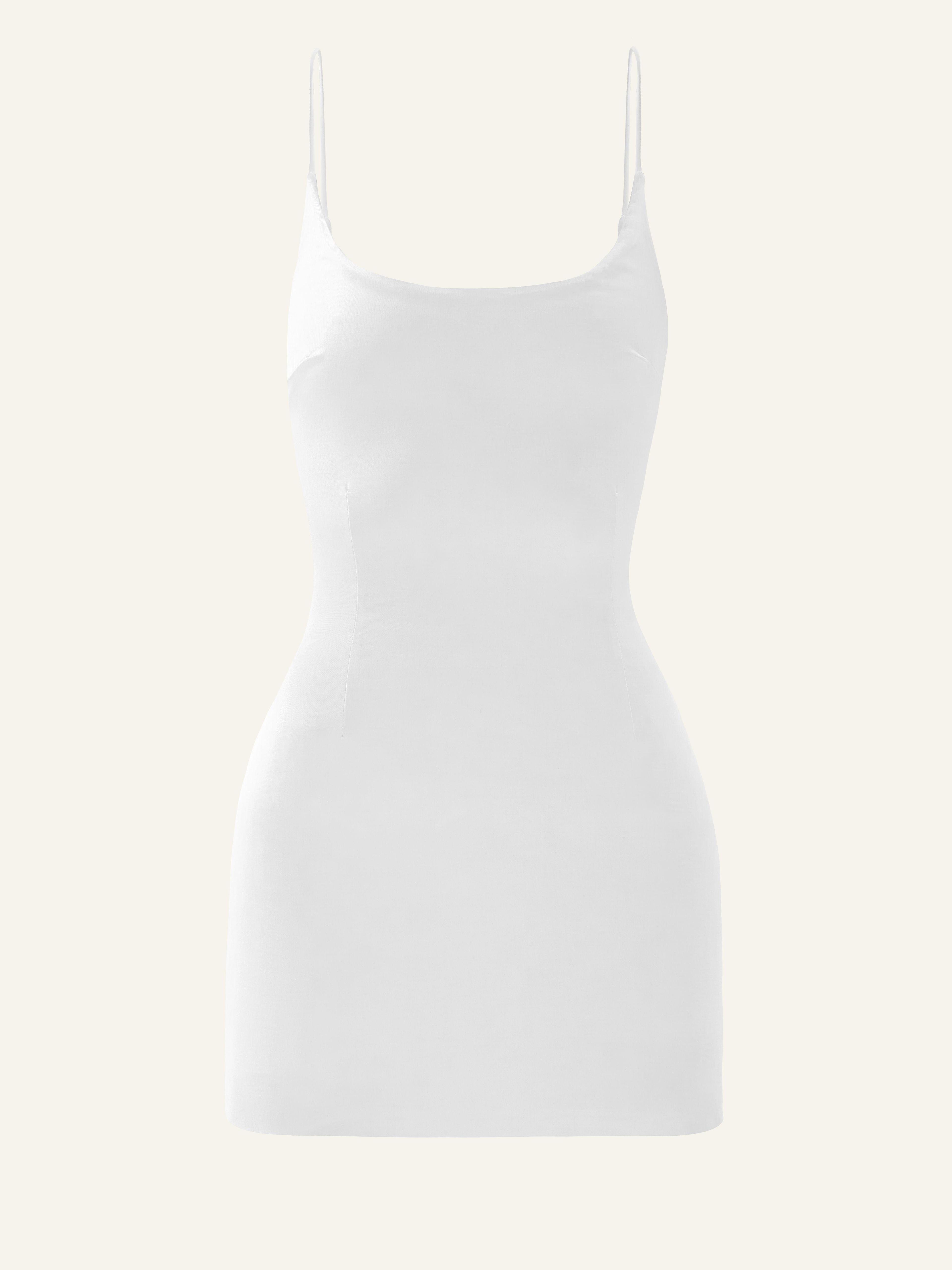 Hourglass jumpsuit in Blanc Product Image