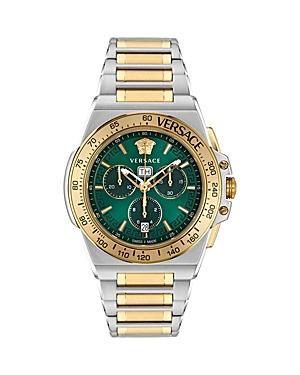 Mens 45MM Greca Extreme Chrono Stainless Steel Watch Product Image