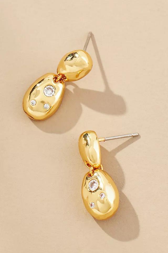 Mini Gem Drop Earrings Product Image