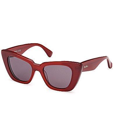 MaxMara Womens Glimpse5 50mm Butterfly Sunglasses Product Image