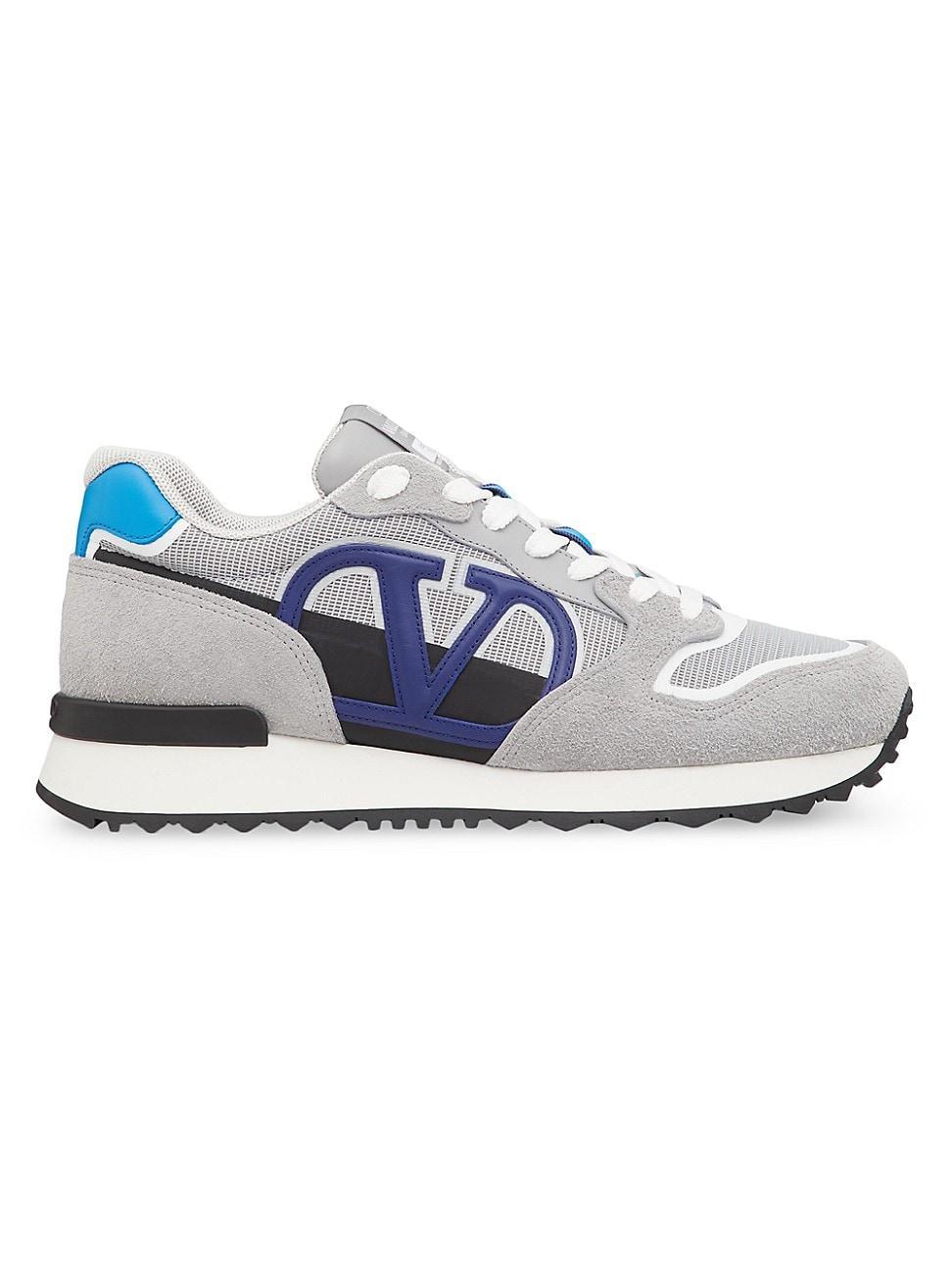 Mens Vlogo Pace Low Top Sneakers In Split Leather Product Image