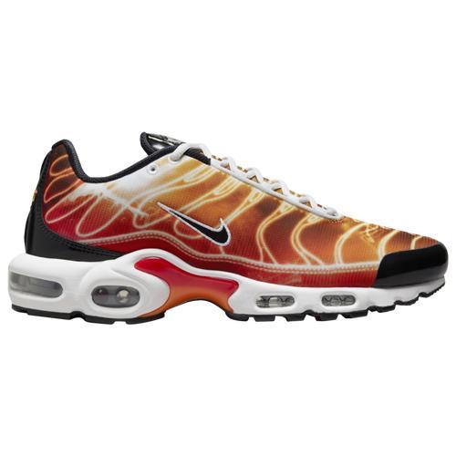 Nike Mens Air Max Plus - Shoes Black/White/Red Product Image