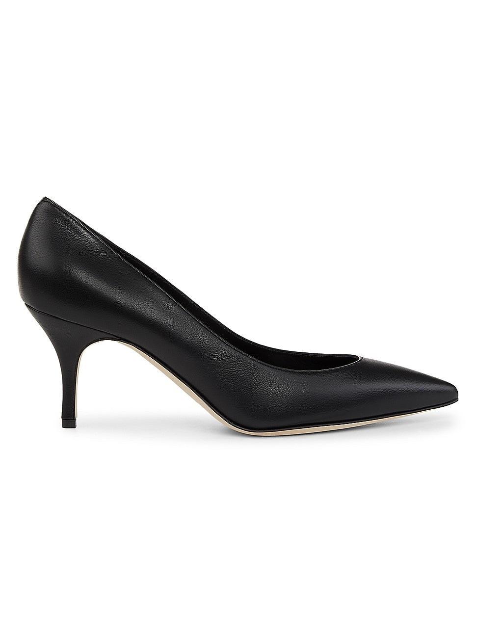 Womens Kietta 70MM Leather Pumps Product Image