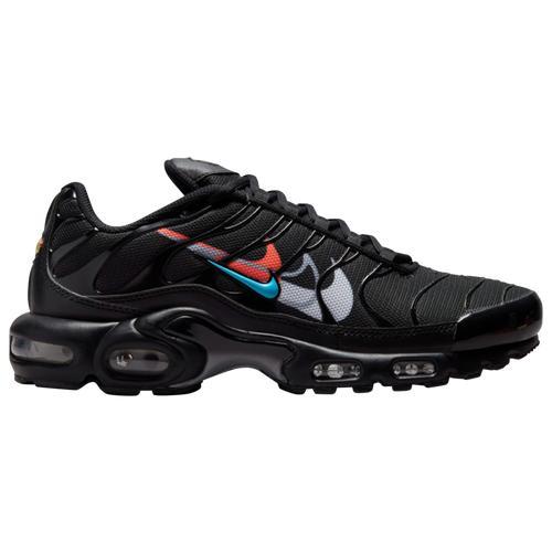 Nike Mens Air Max Plus - Running Shoes Black/Blue/Grey Product Image