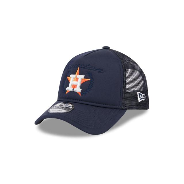 Houston Astros Fairway 9FORTY A-Frame Snapback Hat Male Product Image