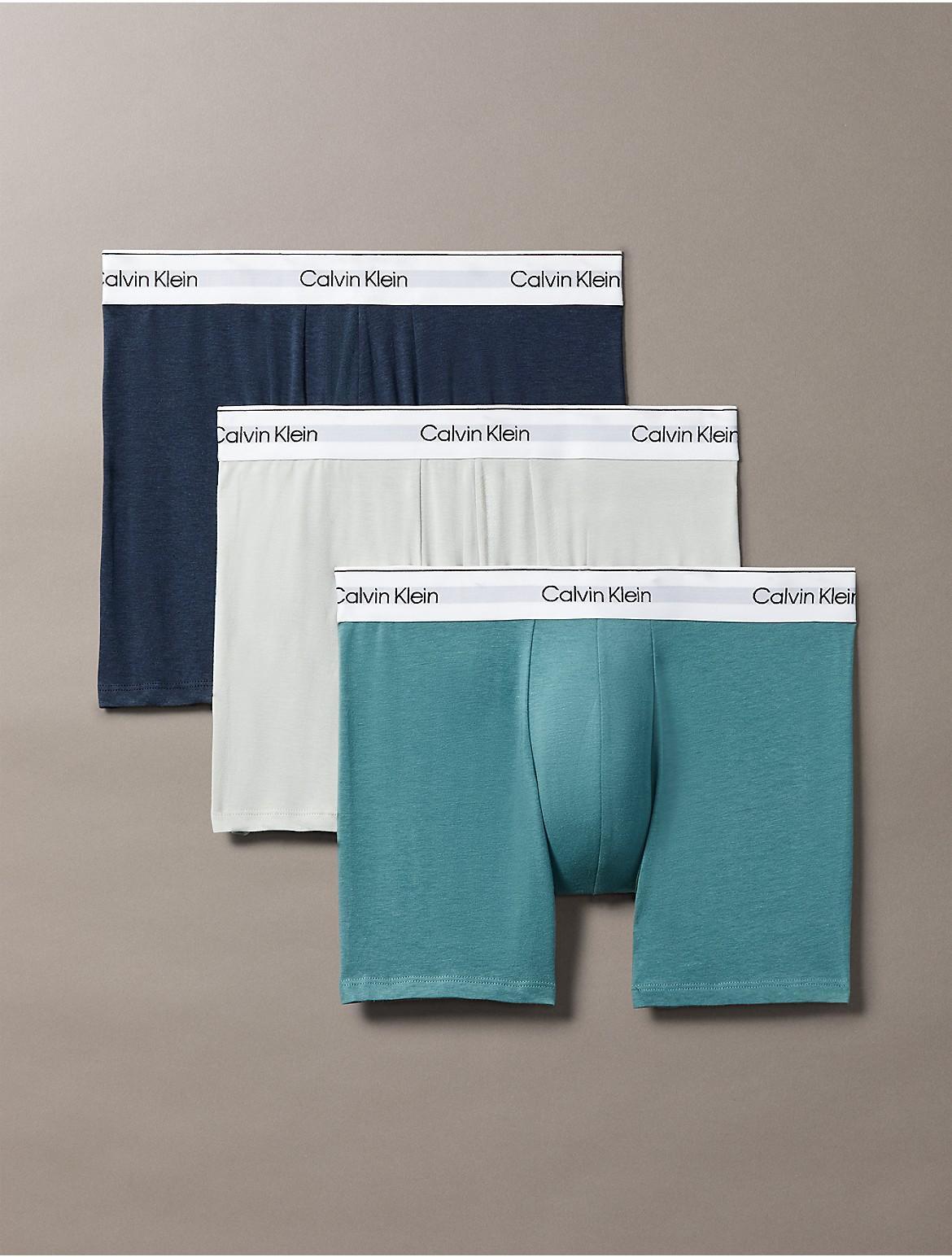 Calvin Klein Mens Modern Cotton Stretch 3-Pack Boxer Brief - Multi - S Product Image