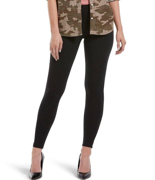 Hue High-Waisted Blackout Cotton-Blend Leggings Product Image