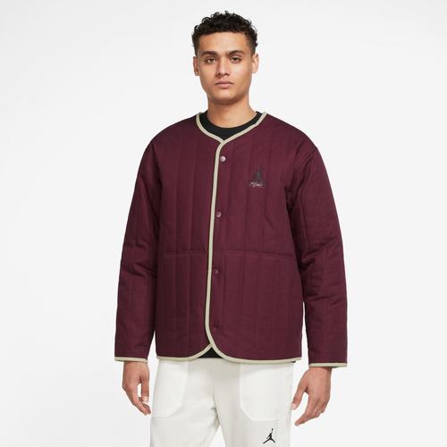 Jordan Mens Flight Heritage Liner Jacket - Red/Brown Product Image