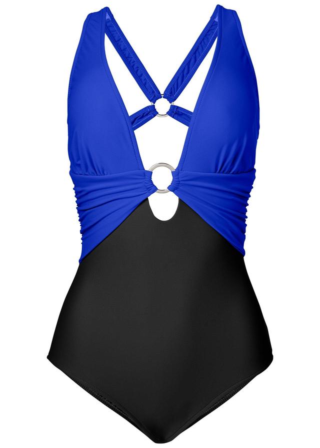 Barbados One-Piece - Cobalt & Black Product Image