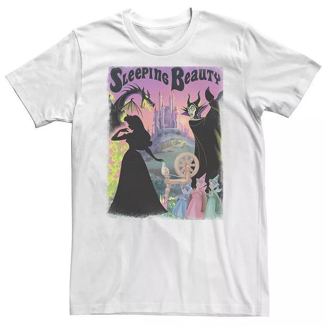 Big & Tall Disney Sleeping Beauty Aurora Maleficent Poster Tee, Mens Product Image