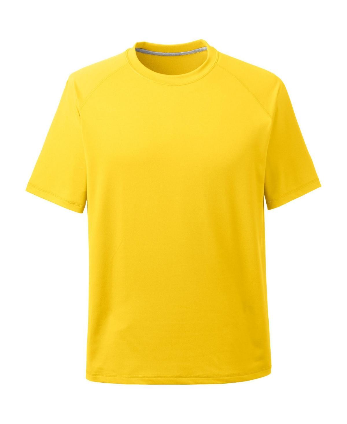 Mens Lands End School Uniform Short Sleeve Active Tee Product Image