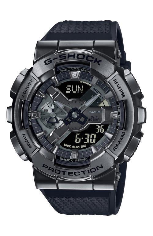 Men's Casio G-Shock Classic Black Resin Strap Watch with Black Dial (Model: Gm110Bb-1A) Product Image