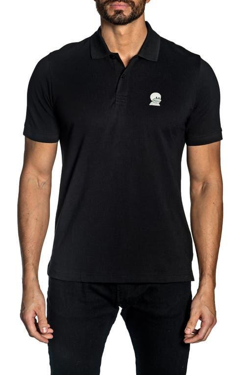 Mens NFT Embroidered Pima Cotton Polo Shirt Product Image