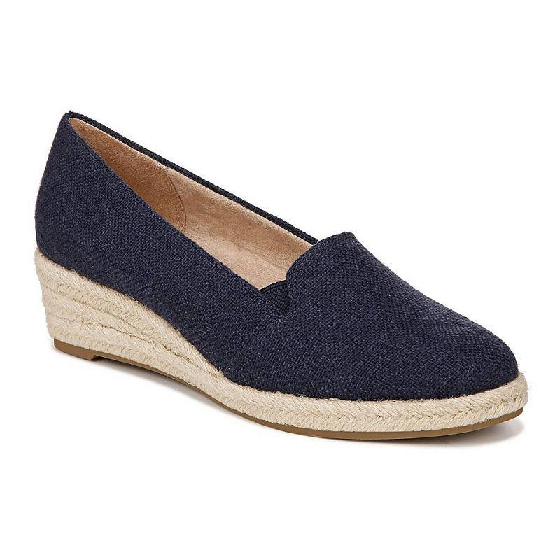 LifeStride Kamilla Womens Espadrille Wedges Lux Blue Product Image