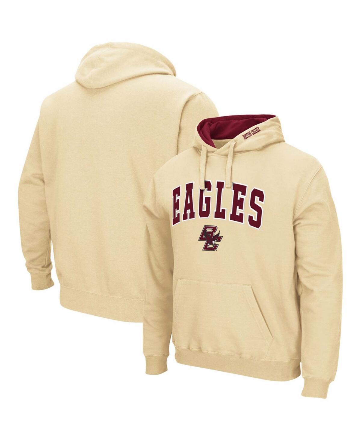 Mens Colosseum Boston College Eagles Arch and Logo Pullover Hoodie Product Image