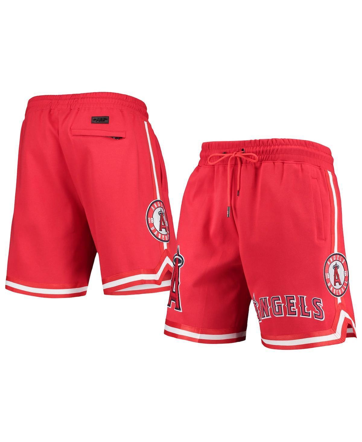 Mens Pro Standard Red Los Angeles Angels Team Shorts Product Image