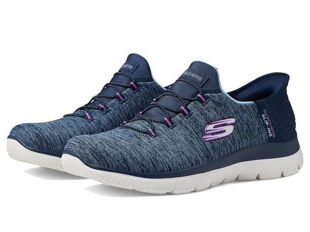 Skechers Hands Free Slip-ins Summits Dazzling Haze Womens Sneakers Product Image