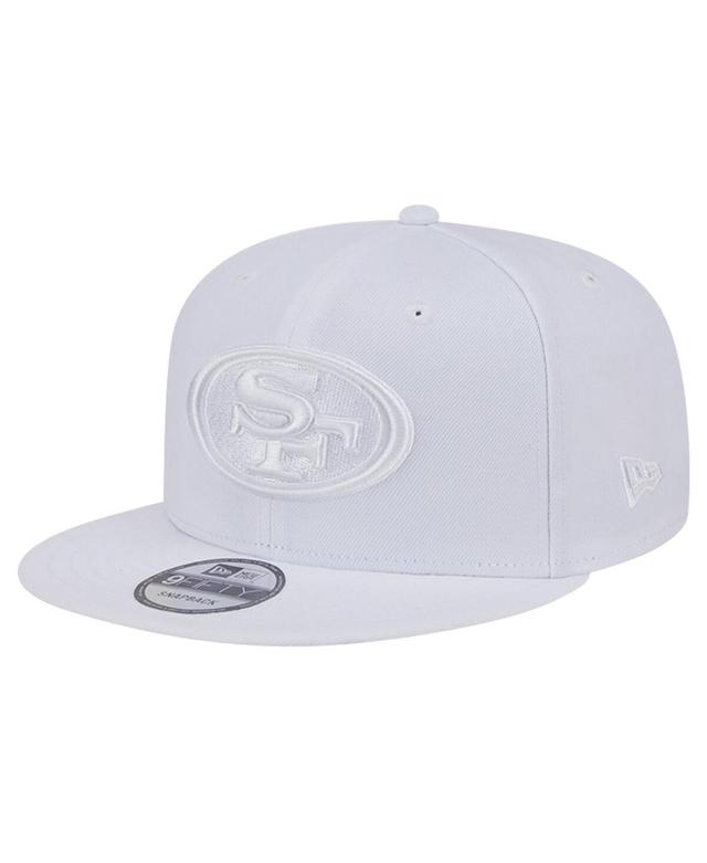 Mens New Era San Francisco 49ers Main White 9FIFTY Snapback Hat Product Image