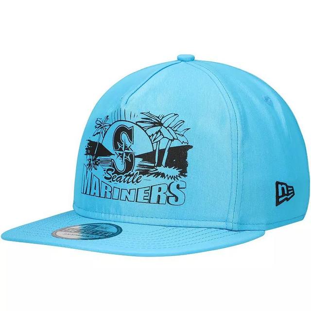 Mens New Era Seattle Mariners Neon Golfer Snapback Hat Product Image