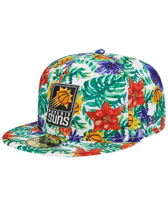 Mens New Era Phoenix Suns Tropical Hibiscus 59FIFTY Fitted Hat Product Image