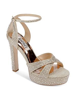 Badgley Mischka Collection Fizzy Ankle Strap Platform Sandal Product Image