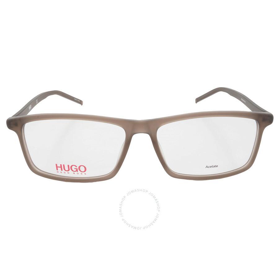 HUGO BOSS Demo Square Men's Eyeglasses Hg 1025 04in 55 In N/a Product Image