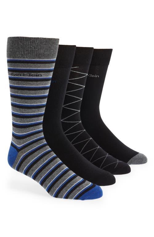 Calvin Klein Assorted 4-Pack Dress Socks Product Image