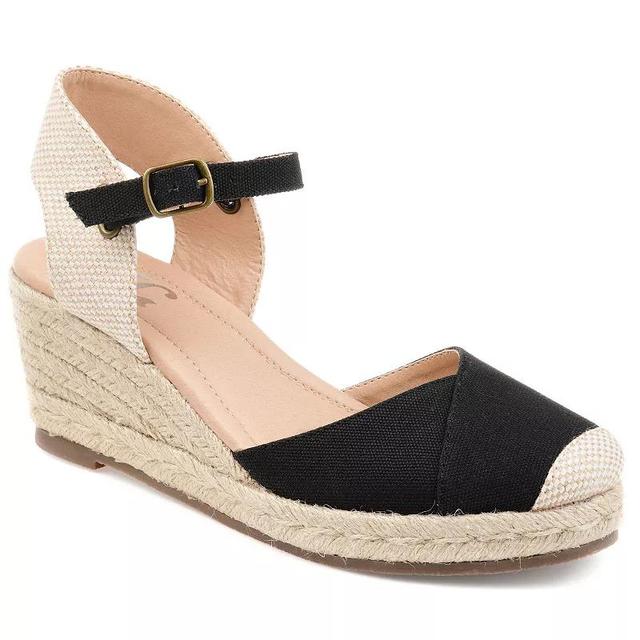 Journee Collection Ashlyn Womens Wedges Black Product Image