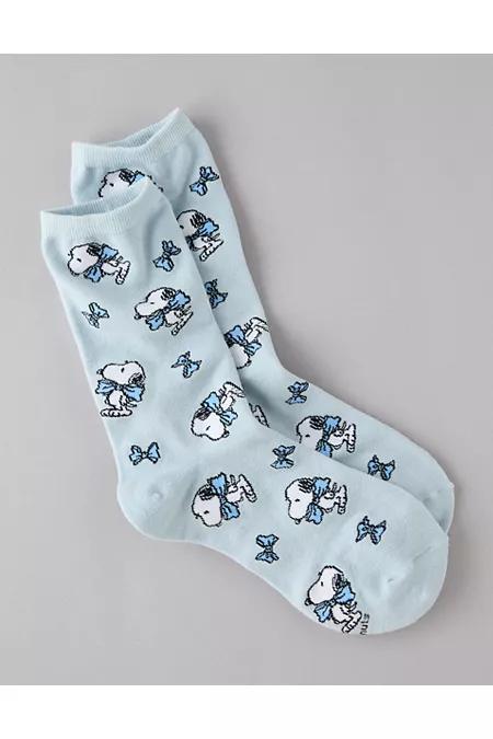 AE Peanuts Bow Crew Socks Women's Product Image