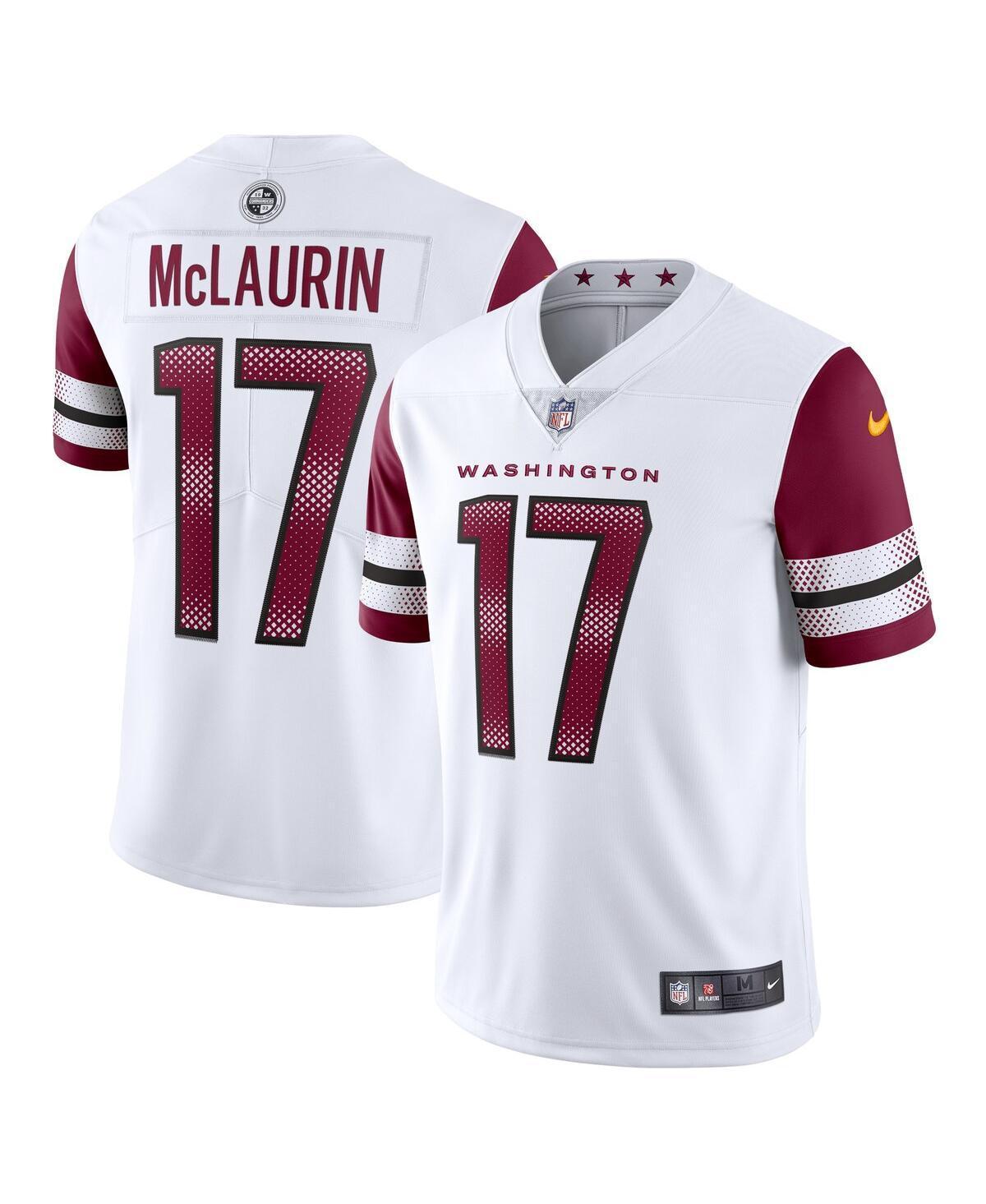 Mens Nike Terry McLaurin White Washington Commanders Vapor Limited Jersey - White Product Image