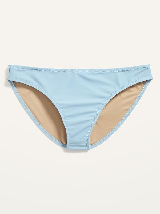 Mid-Rise Bikini Swim Bottoms Product Image