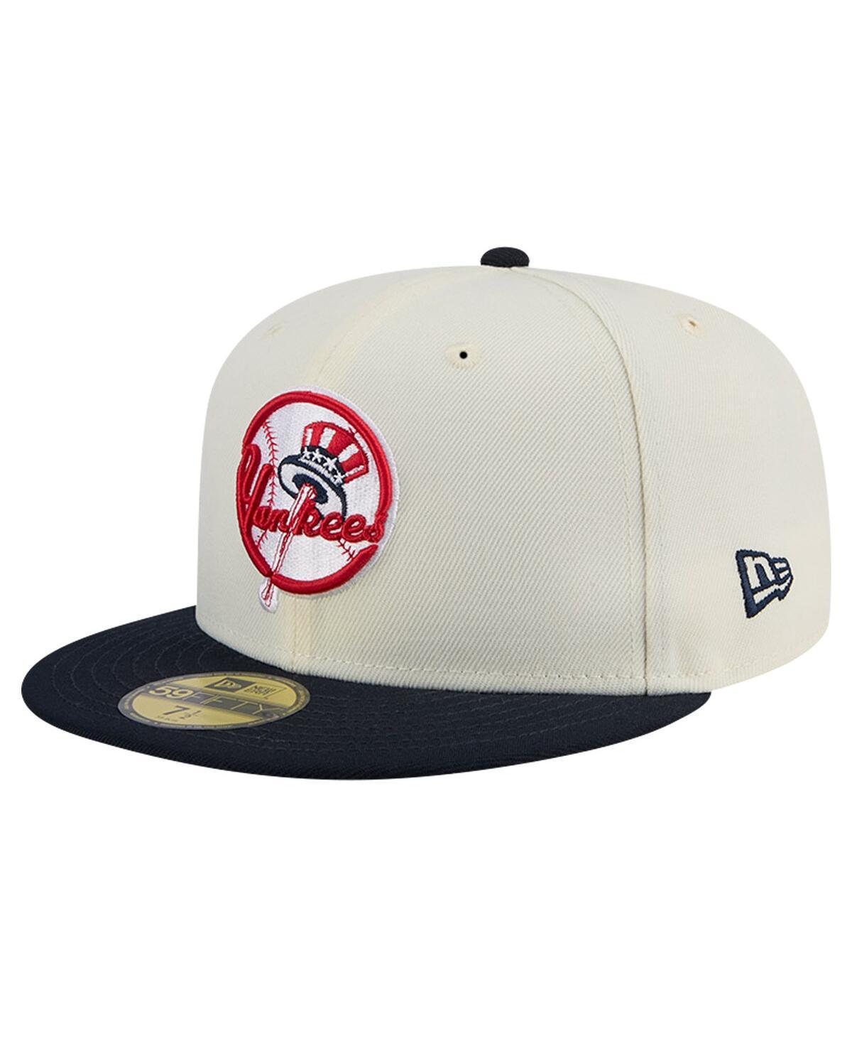 Mens New Era New York Yankees Top Hat Chrome 59FIFTY Fitted Hat Product Image