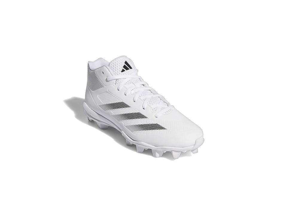 adidas Adizero Impact Molded BSB (WhiteTeam Light Grey) Men's Shoes Product Image