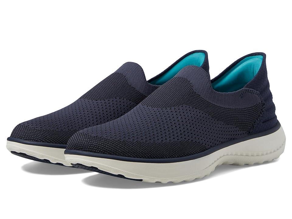 L.L.Bean Freeport Shoe Slip-On (Classic Navy/White) Men's Shoes Product Image